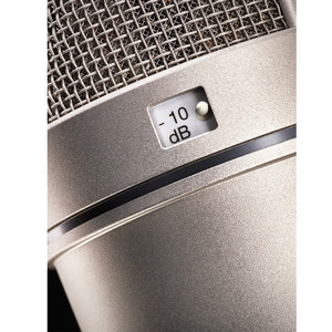 Microphone de studio professionnel Neumann U87 Ai China Red édition limitée pour l'enregistrement et le streaming en direct - Product Image 5