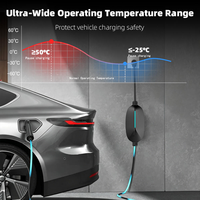 Nouveau chargeur EV Eway 3,5 kW 16A Type 1 (J1772) avec câble de 5 m IP65 RCD Type A/B Plug & Play pour usage domestique