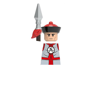 XH1841-1848 Soldati Militari dell'Antica Dinastia Qing, Guardia Censurale, Ufficiali Militari e Civili, Figurine in Plastica per Assemblaggio - Product Image 4