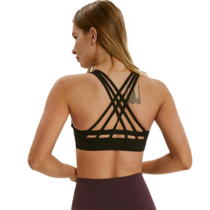 Sujetador Deportivo Transpirable de Talla Grande para Mujer, Ropa Deportiva, Servicio OEM, con Soporte Medio, Venta al Por Mayor 2025 - Product Image 3