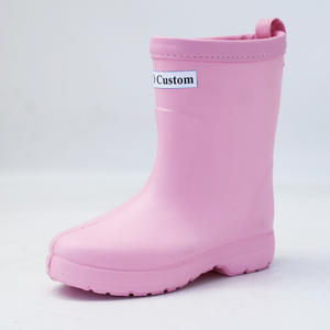 Chaussures de <span class=keywords><strong>pluie</strong></span> pour enfants EVA, unisexes, imperméables, respirantes, légères, antidérapantes, résistantes à l'usure, vente en gros, bottes de <span class=keywords><strong>pluie</strong></span> personnalisées - Product Image 3