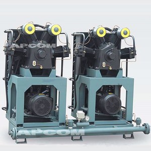 เครื่องอัดอากาศแบบลูกสูบแรงดันสูงสำหรับงานหนัก 37KW 55KW 75KW 110KW 132KW 30-40 บาร์ สำหรับใช้งานในอุตสาหกรรม - Product Image 4