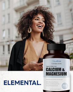 Oem private תווית המחיר הטוב ביותר סידן מגנזיום אבץ כמוסות מזון 500 מ "ג סידן מגנזיום קפסולות - Product Image 6