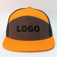 Gorro Unisex para Adultos de 7 Paneles, Estilo Urbano, con Patrón de Puntos, Transpirable, Impermeable, de Lona y Tela No Tejida, con Cierre de Hebilla de Una Sola Pieza
