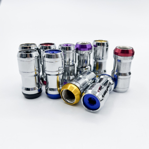 Auto parte interior siete esquinas <span class=keywords><strong>seguridad</strong></span> rueda tuercas carreras antirrobo rueda tornillo - Product Image 6