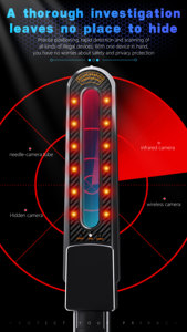 Detector de Espías F999, Detección de Señales Inalámbricas, Infrarrojas, Magnéticas y de Lentes para Cámaras Ocultas, Localizador GPS, Escáner de Seguridad Portátil - Product Image 3