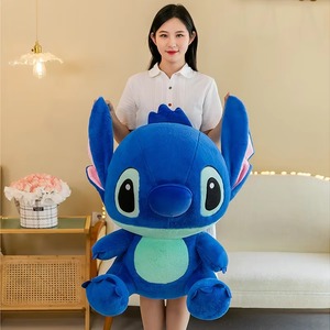 Lindo Peluche de Ángel y Stitch Sentados, Juguete de Peluche Suave de Dibujos Animados, Varios Tamaños, Regalo para Parejas, Niños, San Valentín, Cumpleaños - Product Image 3