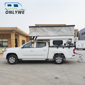 ONLYWE Autocaravana de Aluminio para Camioneta, Ligera, Pequeña, <span class=keywords><strong>4x4</strong></span>, Todoterreno, Deslizable, con Techo Elevador, en Venta - Product Image 2
