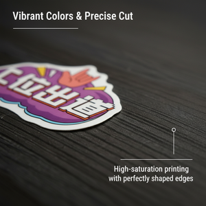 Custom holographic vinyl <b>labels</b> stickers personalized images text logos holographic die-cut stickers <b>labels</b> printing. - Product Image 3