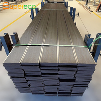 Terrasse moderne en teck composite WPC antidérapante et imperméable, en plastique préfabriqué, en bois d'ipé pour terrasse de bateau sur balcon extérieur