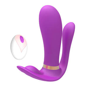 Vibromasseur féminin invisible télécommandé en forme de phallus pour masturbation, bâton de massage vibrant, jouet sexuel pour adulte, USB - Product Image 5