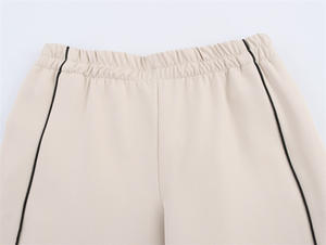 Setelan Olahraga Wanita 2 Potong: Atasan Lengan Panjang & Celana Lebar - Product Image 6