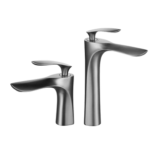 Rubinetto Moderno Classico Cromato Monoforo per Lavabo, <span class=keywords><strong>Miscelatore</strong></span> in Lega di Zinco per Lavello da Camera, Acqua Calda e Fredda, con Valvola in Ceramica e Dosatore - Product Image 1