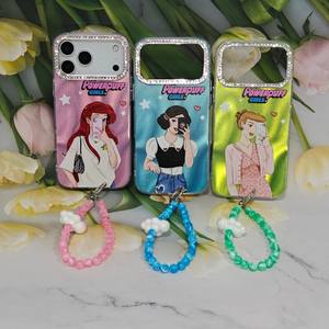 Étui de téléphone portable antichoc pour Iphone X Xr Xs Max 11 12 13 14 15 16 17 Pro Max Air Coques iPhone avec bracelet nuage - Product Image 5