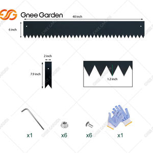 Gnee ขอบสนามหญ้าเหล็กป้องกันการกัดกร่อนสำหรับพื้นที่ชายฝั่งทะเล - Product Image 4