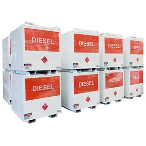 Tanque de combustível diesel de aço carbono 1000 litros para venda