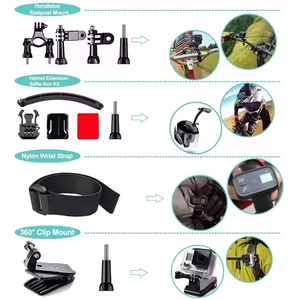 Kit de accesorios para cámara de acción 50 en 1, empuñadura flotante/palo Selfie/soporte para casco con bolsa de almacenamiento para GoPro Hero 13 12 11 10 - Product Image 4