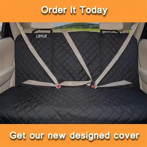 Personalizado impermeável lavável Scratchproof Nonslip Cover Protector Pet Car Seat Cover