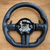 Volant de voiture en cuir M Sport personnalisé pour BMW F30 F10 F20 F32 F36 F22 F80 M3 M4 M5 E90 E92 E70 X5 X6