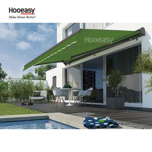 Maison <span class=keywords><strong>Balcon</strong></span> Patio Toit <span class=keywords><strong>Pare</strong></span>-<span class=keywords><strong>Soleil</strong></span> Étanche Auvent En Aluminium <span class=keywords><strong>Toile</strong></span> Auvents Muraux Manuel Rétractable Pliant Bras Auvents - Product Image 2
