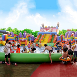 <span class=keywords><strong>Parc</strong></span> <span class=keywords><strong>aquatique</strong></span> gonflable Aquapark géant pour usage résidentiel en vente Aire de jeux pour enfants Toboggan gonflable <span class=keywords><strong>avec</strong></span> piscine - Product Image 1