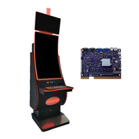 Borne de jeu en métal populaire 2026 avec écran tactile incurvé de 43 pouces, machine d'arcade et de jeu d'adresse