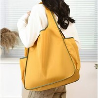 Sac fourre-tout personnalisé en polyester et nylon, sac promotionnel, fabricant en gros, sac de courses réutilisable écologique, sac pour salon professionnel, OEM