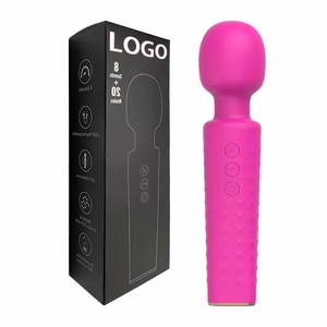 Masajeador Vibrador Electrónico Personal de Mano, Recargable, Impermeable, de Silicona, para Todo el Cuerpo, Productos de Relajación para Mujeres y Hombres - Product Image 4