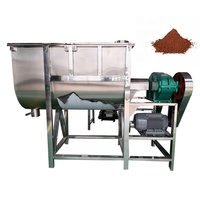 Mélangeur de poudre à tête horizontale, mélangeur de ruban en acier inoxydable, 100Kg