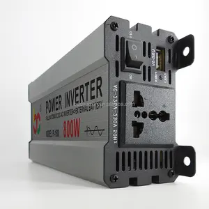 Inverter Off Grid dengan pengisi daya baterai 1000W 2000W, inverter dan pengisi daya baterai ups inverter 12V 230V Generator baterai Hybrid