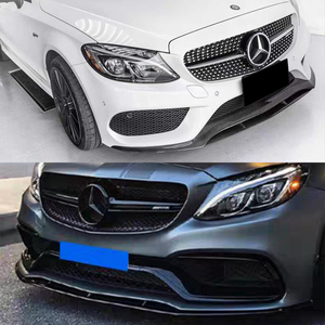 ลิ้นหน้าคาร์บอนไฟเบอร์ทรง FD สำหรับรถเบนซ์ C-Class W205 4 ประตู ปี 2015-2021 - Product Image 3