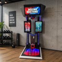 Machine d'arcade de boxe 3D de luxe à écran LCD 32 pouces, à monnayeur, avec classement photo et rédemption de tickets et de boissons, pour centre de jeux