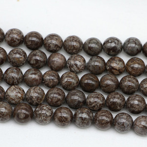 Natural <b>Red</b> Alabaster Round Beads For <b>Bracelet</b> Making Loose Stone Beads Wholesale DIY Jewelry Accessories - Product Image 2