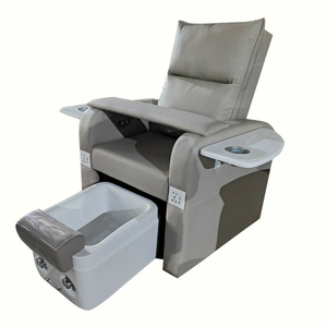 Équipement de salon de beauté nouveau design blanc Chaise de spa pour les pieds de massage Chaise de pédicure inclinable électrique - Product Image 6
