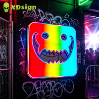 XDSign Magic-Color LED Aufblasbare Werbe-Leuchtbox Bluetooth-Steuerung Programmierbares 3D-Design IP65 Firmendekoration