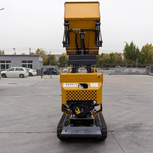 Mini-dumper sur chenilles auto-chargeur à levage élevé - Product Image 4