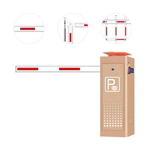 Barrière de parking automatique articulée à commande électrique pour le contrôle d'accès au parking et aux péages - Product Image 2