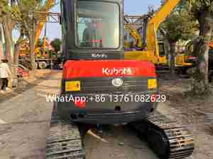 รถขุดขนาดเล็กอเนกประสงค์ U55 น้ำหนัก 5.57 ตัน ผลิตในจีน ใช้เครื่องยนต์ Kubota U55 มีจำหน่าย - Product Image 4