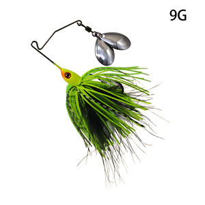 Mycena 7G/9G Spinner <span class=keywords><strong>Bait</strong></span> <span class=keywords><strong>Chatter</strong></span> <span class=keywords><strong>Bait</strong></span> Blade Jig Dancer Buzzbait Wobbler Leurre Artificiel Dur pour le Black-bass - Product Image 4