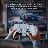 Mini volant à poignée JYS-P5208 pour contrôleur PS5 émulateur de jeu de roue de course pour accessoires PS5