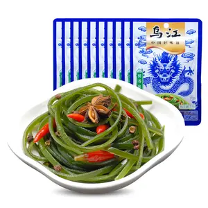 Pronto da mangiare fresco profumato kelp triturato 70g * 100 sacchetti di snack di alghe al pepe selvatico freddo