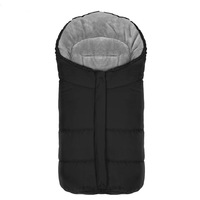 Nouveau chancelier pour bébé poussette sac de couchage automne hiver épaissi polaire couette fermeture éclair coupe-vent chaud chancelière pour grande taille