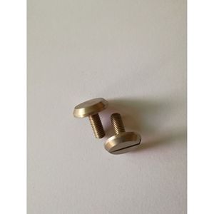 Copper Flat Head Screw M2 Standard Thread Metric Hardware <b>Fastener</b> - Product Image 1