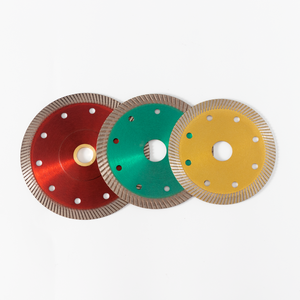 Lame de scie diamant pour <span class=keywords><strong>couper</strong></span> le carrelage en céramique, turbo pressé de 4 pouces - Product Image 4