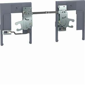 HXW166H Personalizzabile con interblocco meccanico Hagers Direct per 2 interruttori automatici scatolati H3 X630, H3+ - Product Image 1