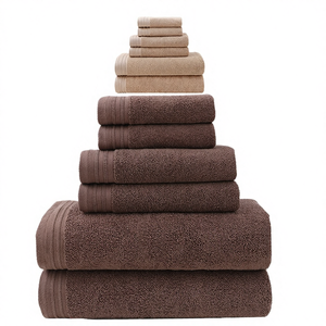 Ensemble de 6 serviettes de bain 100 % coton, motif floral, doux, absorbant, séchage rapide, luxe, pour spa, hôtel, maison, haute qualité, vente en gros - Product Image 4