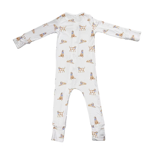 Combinaison de pyjama respirante pour bébé, barboteuse personnalisée pour enfants, douce, à manches longues, très vendue - Product Image 1