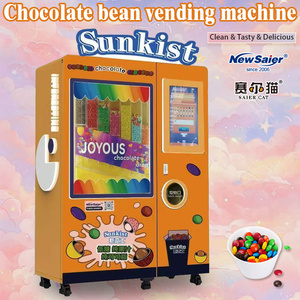 Hoàn toàn tự động phổ biến đa hương vị sô cô la đường đậu kẹo quả tự phục vụ máy bán hàng tự động cung cấp ngon - Product Image 2