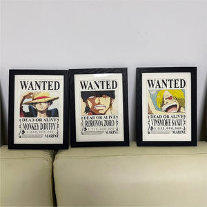 Promotion : Lot de posters d'anime Luffy, Zoro, Nami, Shanks, <span class=keywords><strong>Sanji</strong></span> – Affiches de recherche en papier couché, écologiques et imperméables pour mur - Product Image 4