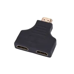 1080P HDMI 1 Male to 2 HDMI Female Out HDMI Switch Splitter Adapter 1x2 Video Converter for HDTV